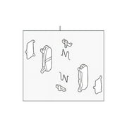 Genuine OE Mazda Disc Brake Pad Set - NCY3-26-43ZA