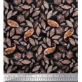 thumbnail image 1 of Soimoi Cotton Duck Fabric Leaves & Floral Artistic Printed Craft Fabric by The Yard 42 Inch Wide, 1 of 3