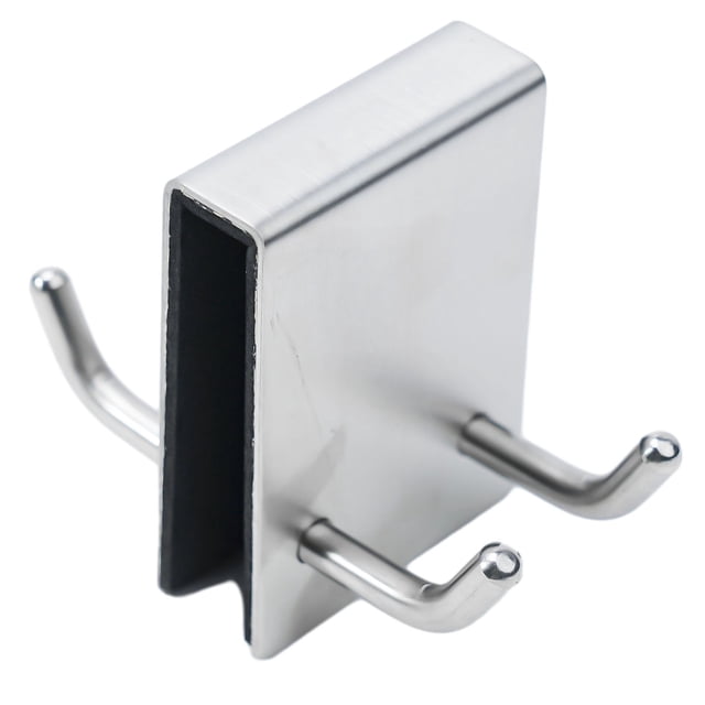 Shower Hook Towel Hooks 1pc 304 Stainless Steel Back Hanging Holder Metal