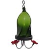 Nature's Way TJHF2 16 oz Jewel Green Twisted Hummingbird Feeder