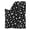 Black White Paws, variant on XYZCANDO UK Ribbon Coral Fleece Warm Blanket, Non-Fading Coral Fleece Blanket Super Soft Fluffy Soft Touch Coral Fleece Throw Blanket for Home Camping Bed