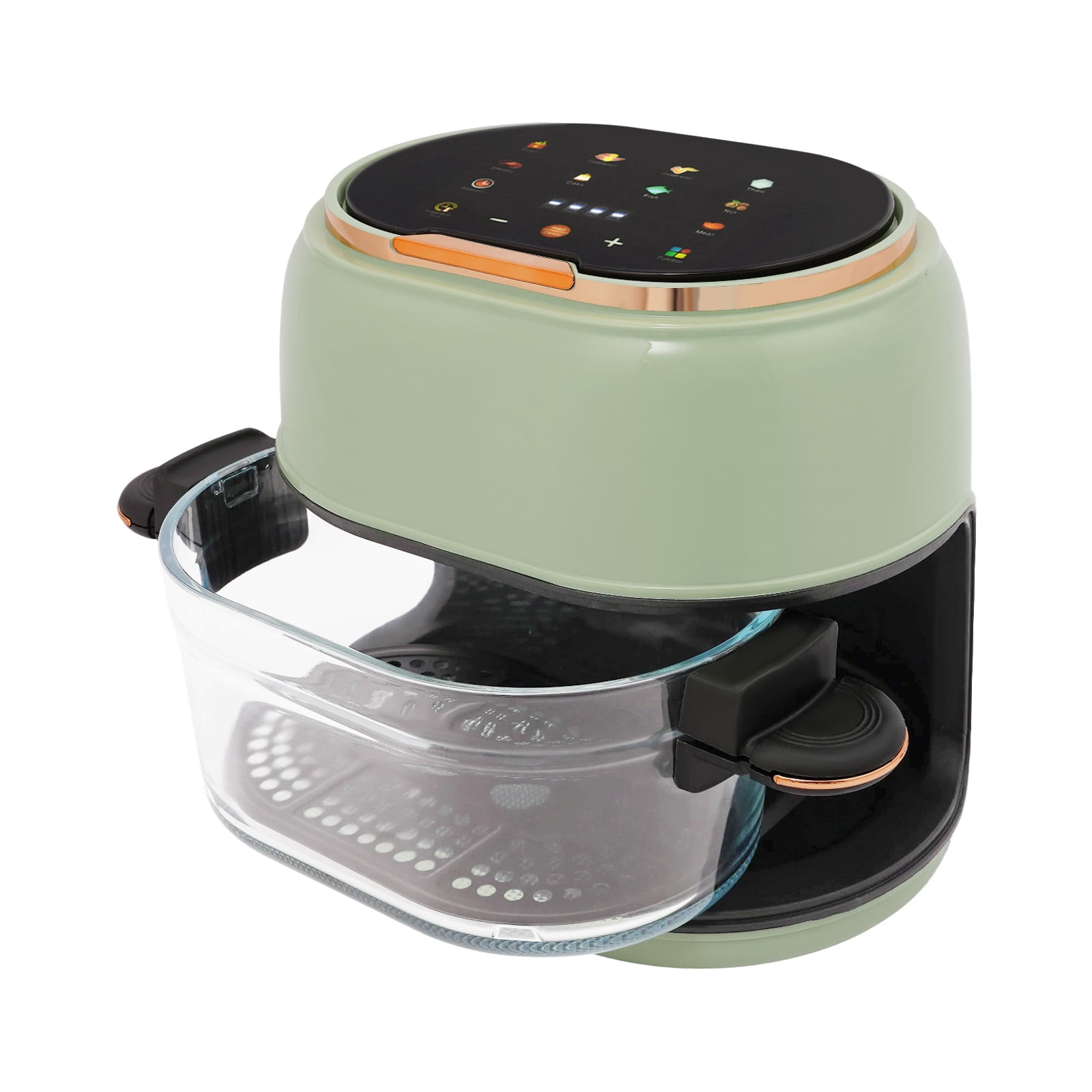 Hot Air Fryer, Large Air Fryer, Visible Glass Air Fryer