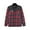 1dk01_Red, variant on Ma Croix Mens Sherpa Lined Flannel Thermal Fleece Padded Cotton Plaid Zip Up Jacket