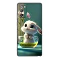 thumbnail image 3 of Case For Samsung NOTE 20 10 9 8 Ultra Lite M32 M31 M30 M30S 5G 2018 J8 J6 Pro Plus Prime Case Capa Funda Cute Bunny Animation, 3 of 5