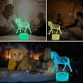 thumbnail image 4 of YSITIAN Horse Night Light for Girls, Horse Lamp for Kids Room Decor with 16 Colors Change Remote Control & Timer, Birthday Gifts for Boys Girls Horse Lovers YT-7562, 4 of 7