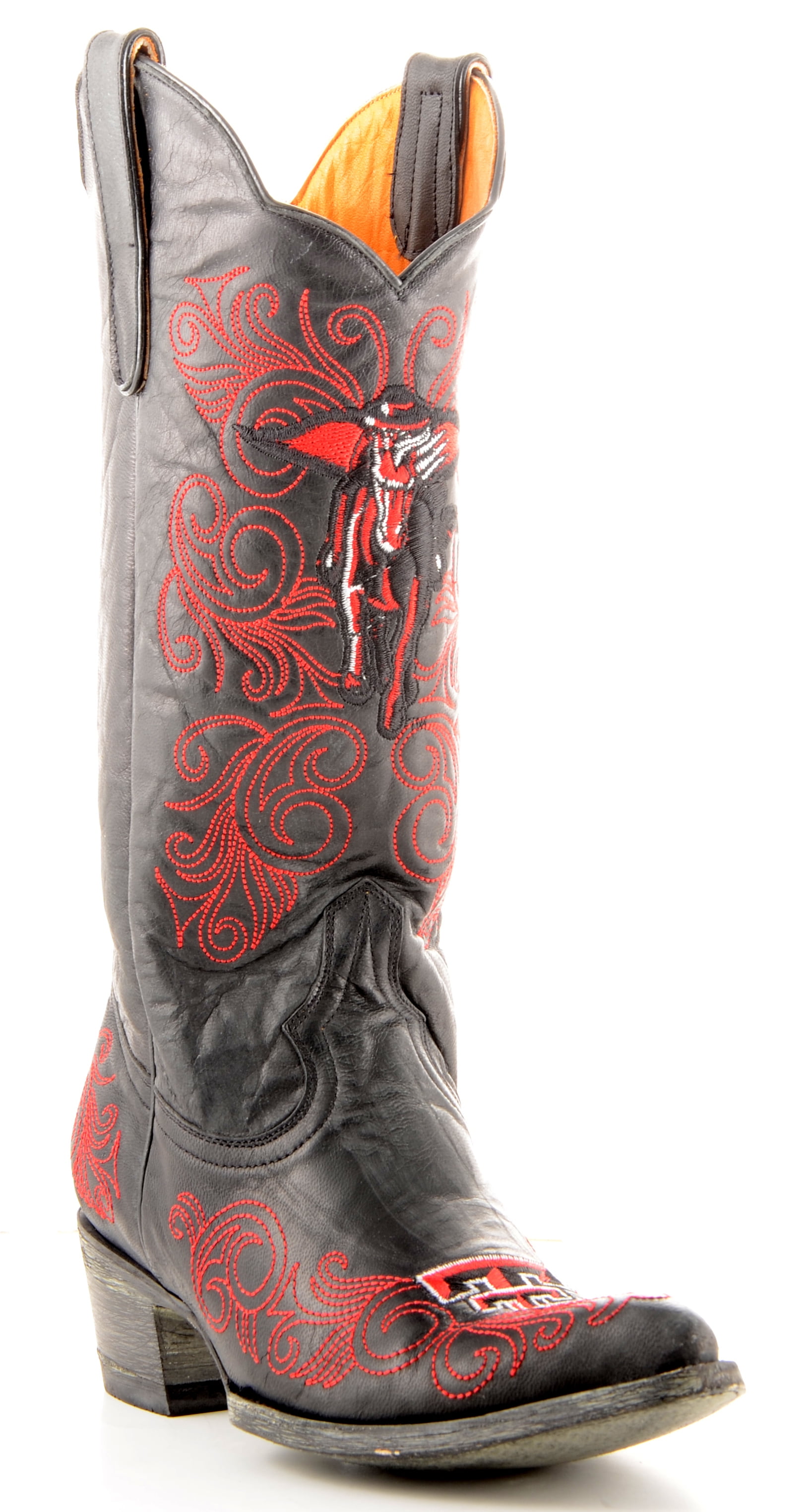 Gameday Boots Womens College Texas Tech Mask Rider Black TT-L010-1 by GameDay Boots