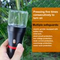 thumbnail image 3 of Electric Herb Grinder Rechargeable Battery Powered, Handheld Automatic Herb Grinder Ideal for 1 Gram, 3 of 8