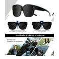 thumbnail image 7 of KALIYADI Polarized Sunglasses-for-Women Fit-Over-Glasses Wrap-Around-Sunglasses: Mens Polarized Sunglasses UV400 Protection, 7 of 7