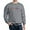 Graphite Gray, variant on - Delta Chi Fraternity Full Color Logo Sweatshirt - Crew Neck Sweatshirt
