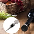 thumbnail image 4 of Billuyoard Tapón de botella de vino, corcho decorativo de champán, bola divertida, tapa de boquilla a prueba de fugas, sellador de bebidas, barra de Barra de herramientas Blanco NO1 Billuyoard HA008976-01, 4 of 6