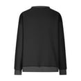 thumbnail image 6 of yievot Sweatshirts for Women Oversized Crewneck Long Sleeve Pullover Tops with Pockets, 6 of 8