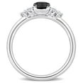 thumbnail image 4 of Everly Women's Diamond 14K White Gold Engagement Ring, 4 of 8