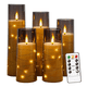 thumbnail image 1 of 5p Velas Eléctricas Led 5.5cm Contral Remoto Flama Realista Gris_5Pzas_5cm, 1 of 5