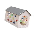 thumbnail image 2 of Cama para gatos, casa para mascotas, nido, cómodo túnel de juego para mascotas, protector de muebles, caseta para dormir, rascador con garra para, 2 of 8