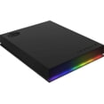 thumbnail image 2 of Seagate FireCuda Gaming 2TB External USB 3.2 Hard Drive RGB LED Lighting Black, 2 of 5