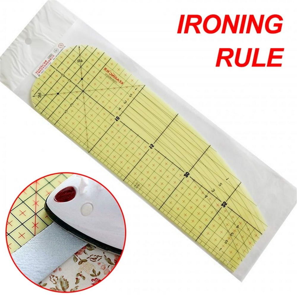 Akoyovwerve Hot Ruler Quilting Fabric Ruler Measuring Handmade Tool For