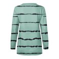 thumbnail image 5 of BLVB Women's Casual Long Sleeve Half Zipper Sweatshirt Loose Ladies Fall Loose Oversized Pullover Tops, 5 of 5