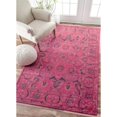 thumbnail image 2 of Nuloom 6' x 9' Tapis Style Kimberly Touffeté à la Main en Rose, 2 of 4