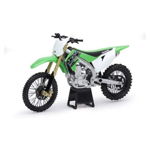 Kawasaki KX 450F Green 1/12 Diecast Motorcycle Model by New Ray