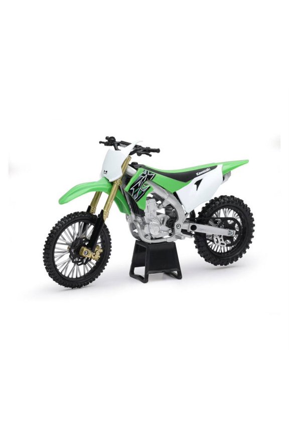 Kawasaki KX 450F Green 1/12 Diecast Motorcycle Model by New Ray