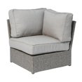 thumbnail image 6 of Living Source Intl 10-Piece Wicker / Rattan Sectional Set w/Cup Table in Gray, 6 of 13