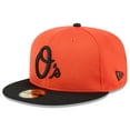thumbnail image 3 of Men's New Era  Orange/Black Baltimore Orioles 2025 Spring Training 59FIFTY Fitted Hat, 3 of 6