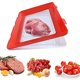 thumbnail image 2 of Bandeja de plástico para conservar alimentos frescos Bandeja apilable para alimentos Bandeja reutilizable para conservar alimentos frescos, 2 of 3