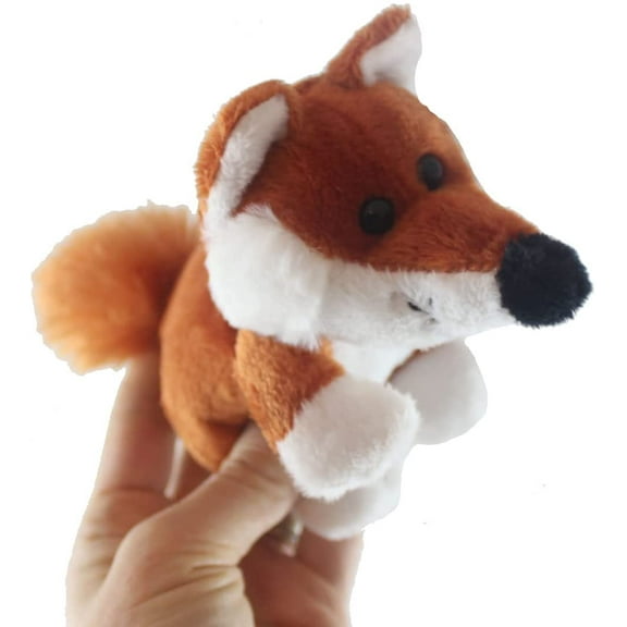 Cute Small Fox Plush Stuffed Animals- Adorable Mini Plushie Toy - Soft Animal Plushie Stuffie
