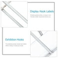 thumbnail image 5 of YUYUETIME 2Sets Stainless Steel Hook for Shop Display Pegboard Keeps Accessories 7.7X2.2In, 5 of 8