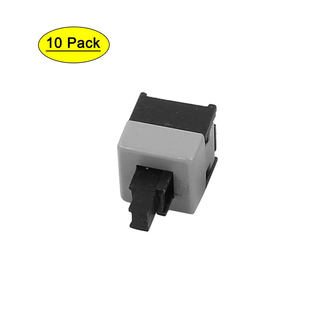 Uxcell Panel PCB Momentary Tactile Tact Push Button Switch 2 Pin DIP- 0.33' Length-10 Pack