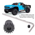 thumbnail image 3 of SUTENGDA 15T 0.8Mod Metal Pinion Motor Gear Set Compatible for Granite 1/10 Remote Control Car Series, 3 of 9