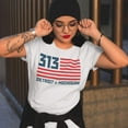 thumbnail image 3 of Detroit T Shirts Unisex S M L XL XXL - Detroit 313 Area Code T-Shirt — Detroit Tee Shirts by DETROIṬREBELS, 3 of 7