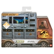 Jurassic World Dominion Chaotic Cargo Pack of 5 Mini Figures with Instant Pose Changes, Toy Gift Set and Collectible​