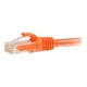 C2G 150ft Cat6 Ethernet 150 ft CAT 6 Câble - Sans Blindage (UTP) - Orange - Câble de Raccordement - RJ-45 (M) à RJ-45 (M) - - - Moulé, Sans Accrochage, Toronné - Orange – image 1 sur 3