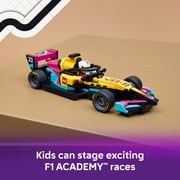 LEGO Speed Champions F1 ACADEMY LEGO Race Car Building Toy - Pretend Play Racing Vehicle W/F1 ACADEMY Minifigure - Play & Display Toy Car for Boys & Girls, Ages 10+ Gift Idea for Birthdays - 77258