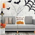 thumbnail image 5 of sruoe Halloween Pillow Case, Pumpkin Pillows Cover, Fall Pillow, Indoor Halloween Decor, Cute Ghost Spooky Halloween Throw Pillow Covers, Comfort Washable Horror Pillow Covers for Autumn, 5 of 6