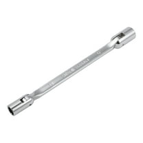 Unique Bargains Socket Wrench Spanner Socket Remover Chrome Vanadium Steel 1 Pcs 12 Point 10mm 12mm for Car Motorcycle Dirtbike Rotary Combination Wrench Double Ended