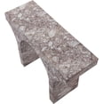 thumbnail image 6 of Meridian Furniture Pomezia Brown Marble Finish Console Table, 6 of 8