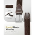 thumbnail image 3 of FAIRWIN Elastic Men's Golf Belts Casual Braided Nylon Work Belts for Men, 3 of 8