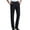 Navy, variant on Brondbend Business Casual Mens Pants Mens Straight Fit Dress Pants Elastic Waist Zipper Pocket Button Trousers Solid Casual Fashion Wrinkle-Free Trousers Classic Fit Office Work Suit Pants