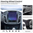 thumbnail image 5 of Radio de coche para Ford Focus 2012 2013-2018: estéreo de coche con 1280x800 HD 5G WiFi inalámbrico CarPlay Android Auto 1080P cámara de respaldo - pantalla táctil de 10,4 pulgadas con GPS Bluetooth S, 5 of 5