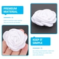 thumbnail image 3 of MERRYHAPY 1Pair White Fabric Shoe Buckle Decorative Clip for Shoes Wedding Party and Daily Wear, 3 of 6