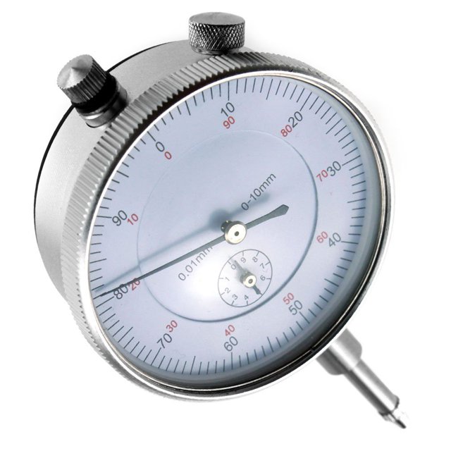 SING F LTD 0.01mm Accurate Clock Dial Test Indicator Outer Measuring Gage Metric 0-10MM