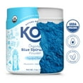 KOS Organic Blue Spirulina Powder Vegan Superfood Booster, Gluten