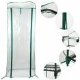 thumbnail image 3 of Mini Serre Balcon,Serre de Jardin Solide en PVC,Tissu Imperméable Transparent Amovible,pour la Plantation Intérieure et Extérieure,Pot,Fleurs,Superma,(3 Couches), 3 of 5