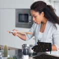 thumbnail image 6 of Black Cat Oven Mitts Pot Holders Set of 2, Kitchen Heat Resistant Hot Pads for Women Men Cooking BBQ Baking, 6 of 6