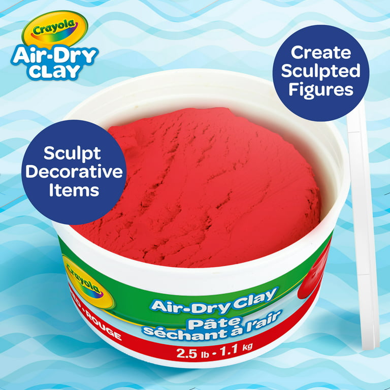 Crayola Air Dry Clay 5-Pound Bucket Only $5 on Walmart.com (Regularly $10)