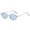 Silver, variant on Retro Oval Sunglasses for Women Men 90s Trendy Small Round Gold Sun Glasses Fashion Narrow Metal Frame Shades Silver