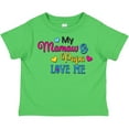 thumbnail image 3 of Inktastic My Mamaw and Papa Love Me with Hearts Boys or Girls Toddler T-Shirt, 3 of 5