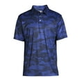 thumbnail image 3 of Ben Hogan Men's and Big Men's Camouflage Golf Polo Shirt with Short Sleeves, Sizes S-5XL, 3 of 6